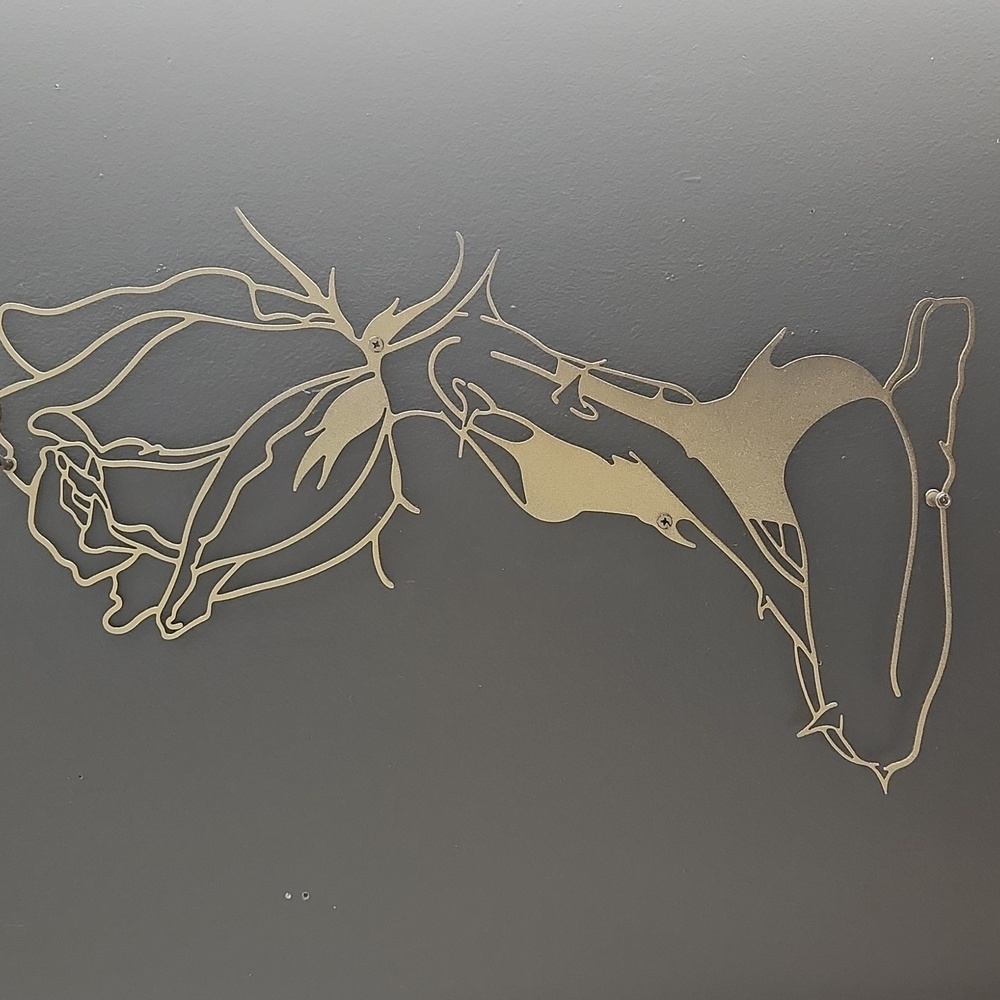Rose & Thorn Wall Art